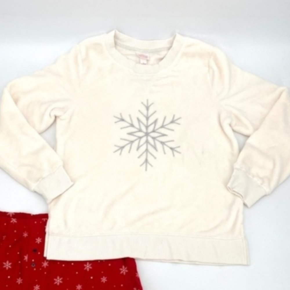Women’s Winter Snowflake Pajama TOP